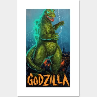 Aurora's Giant Atomic Kaiju Posters and Art